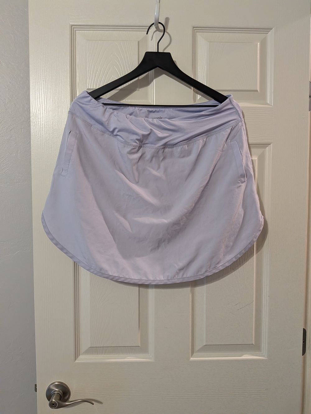 Simply Southern Light Lavender Circle Skort